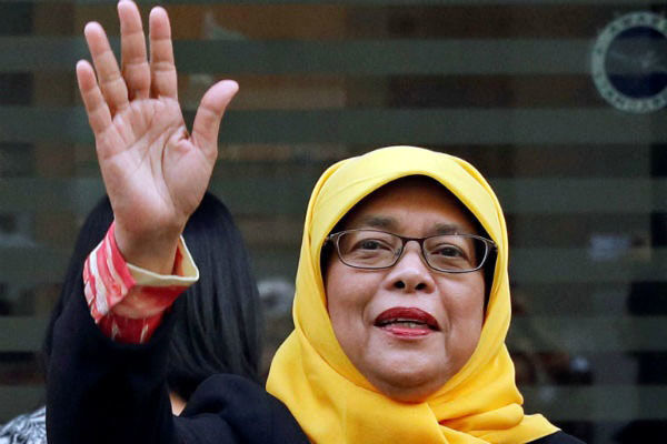 انتخاب نخستین رئیس‌ جمهور زن در سنگاپور