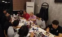 شام مشترک تاج با کی‌روش و اعضای تیم ملی