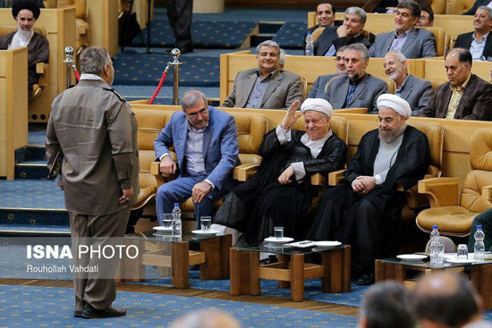 فیروزآبادی: به روحانی سلام دادم نه هاشمی