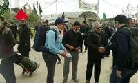 مدیرعامل سابق آبی پوشان در راهپیمایی اربعین