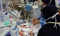 به دنیا آمدن نوزادان پنج قلو در قم+عکس