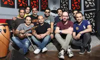 حامد بهداد خواننده کنسرت 10 سالگی گروه «دارکوب»