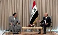دیدار وزیر اطلاعات با رئیس‌جمهور عراق