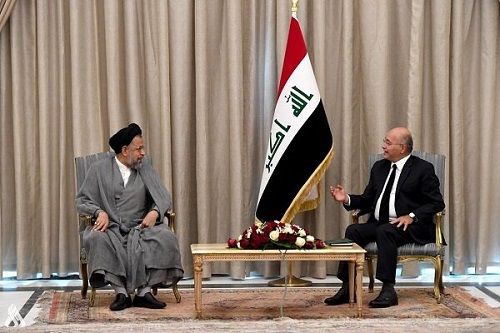 دیدار وزیر اطلاعات با رئیس‌جمهور عراق