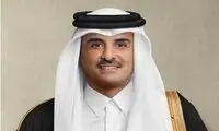 تصاویر متفاوت از امیر قطر در مراسم تشییع رئیسی