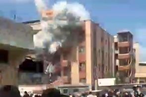 لحظه حمله هولناک اسرائیل به خبر‌نگاران در خان‌یونس