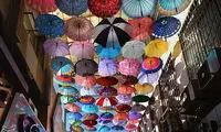 عکس: کوچه چتری؛ این بار در شیراز