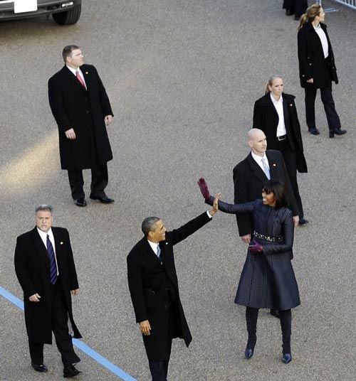 بادی گارد زن باراک اوباما +عکس