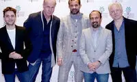 سخنان فرهادی در جمع رقبای اسکاری