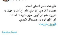 وزیر ارشاد: طبیعت را قهرآلود و خشمناک نکنیم