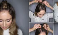 آموزش 7 مرحله ساده برای بافت فرق سر