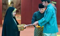 «حمیرا ریگی» با سلطان برونئی دیدار کرد