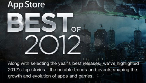 برترین اپلیکیشن‌های سال 2012 برای آیفون و آی‌پد