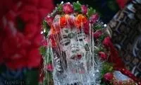 چهره عجیب این عروس خانم‌ها! +عکس