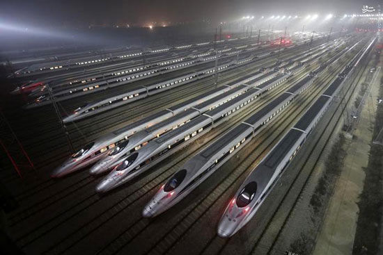 قطارهای پرسرعت چین