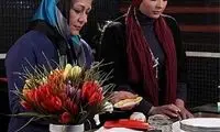 عکس: نیوشا ضیغمی و مادرش در یک فیلم
