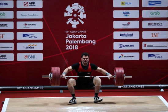 برنز علی هاشمی در وزنه برداری بازی‌های آسیایی