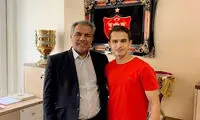 هافبک جوان پرسپولیس قرارداد خود را تمدید کرد