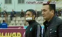 خطیبی به دهانش چسب زد!