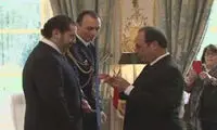 اعطای عالی ترین نشانه فرانسه به «الحریری»
