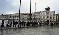 «ونیز» ایتالیا غرق شد +عکس