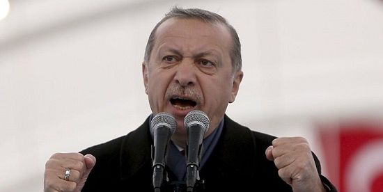 اردوغان: مرزبندی‌ها در شرق مدیترانه را نمی‌پذیریم