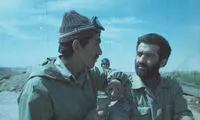 سرداری که با صندلی چرخدار به جبهه برگشت