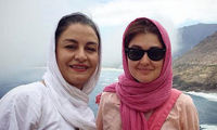 عکس: مریلا زارعی در آفریقای جنوبی