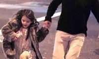 وحشت فرزند تام کروز از دیدن پدرش!