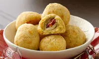طرز تهیه توپک زیتون پنیری