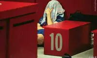 عکس: شکار لحظه ای از مسی در رختکن
