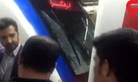 تصادف شدید 2 قطار مترو در ایستگاه طرشت
