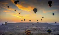جشنواره بالون ها در ترکیه +عکس