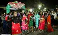 جشن سنتی عروس و دامادهای بندری