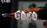 نقاشی های فوق العاده روی دانه های برنج