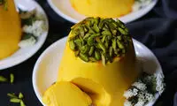 طرز تهیه دسر پاناکوتا زعفرانی