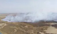 آتش سوزى در بخش عراقى هورالعظیم