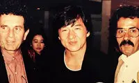 عکس یادگاری خسرو شکیبایی با جکی چان