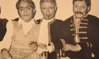 گریم سنگین جمشید مشایخی؛ 51 سال پیش