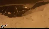 ارتفاع برف در خلخال به بیش از ۴ متر رسید