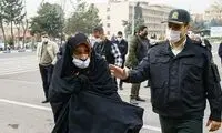 یکی از اوباش تهران زیر چادر زنانه بازداشت شد