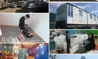 اهدای 4 مهدکودک کانکسی به مناطق زلزله زده