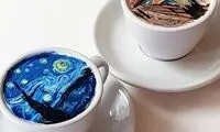 تبدیل فنجان‌های قهوه به آثار هنری