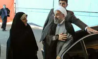 رهاسازی عقاب در حضور روحانی +عکس