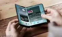 تلفن هوشمند تاشو با 2 صفحه نمایش