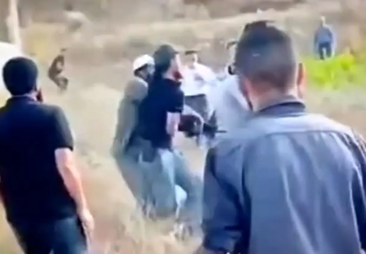 لحظه عملیات استشهادی یک فلسطینی