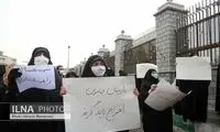 تصاویری از تجمع در اعتراض به ترور اخیر در تهران