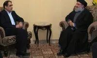 دیدار هاشمی با نصرالله در لبنان +عکس