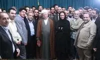 عکس؛دیدار سوپراستارهای سینما با هاشمی