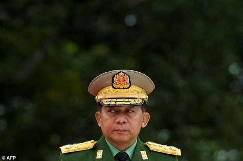 فرمانده ارتش میانمار در لیست سیاه آمریکا